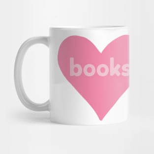 Books Heart Mug